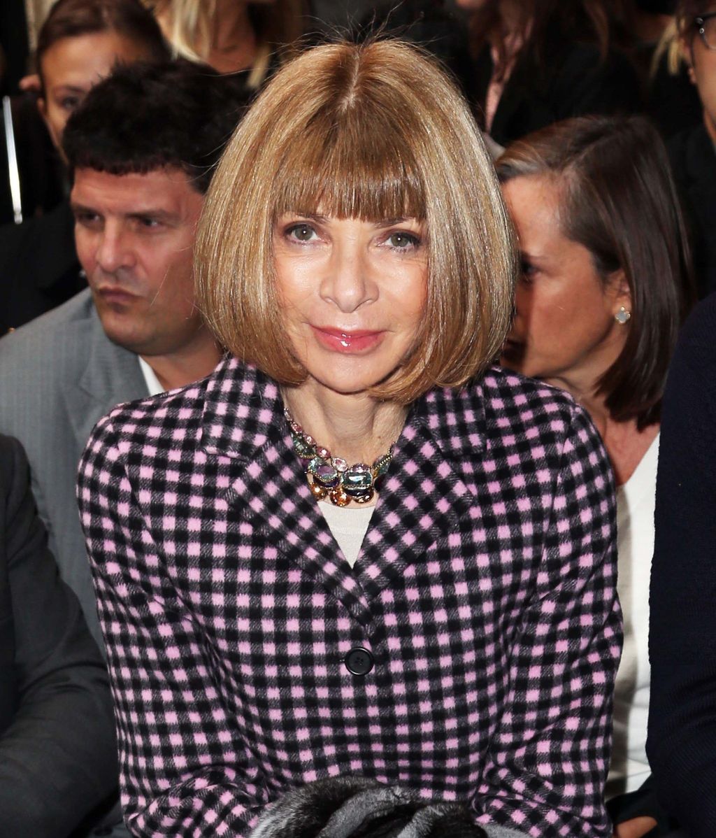 Anna Wintour es fiel a su corte de pelo. FUENTE: Cordonpress