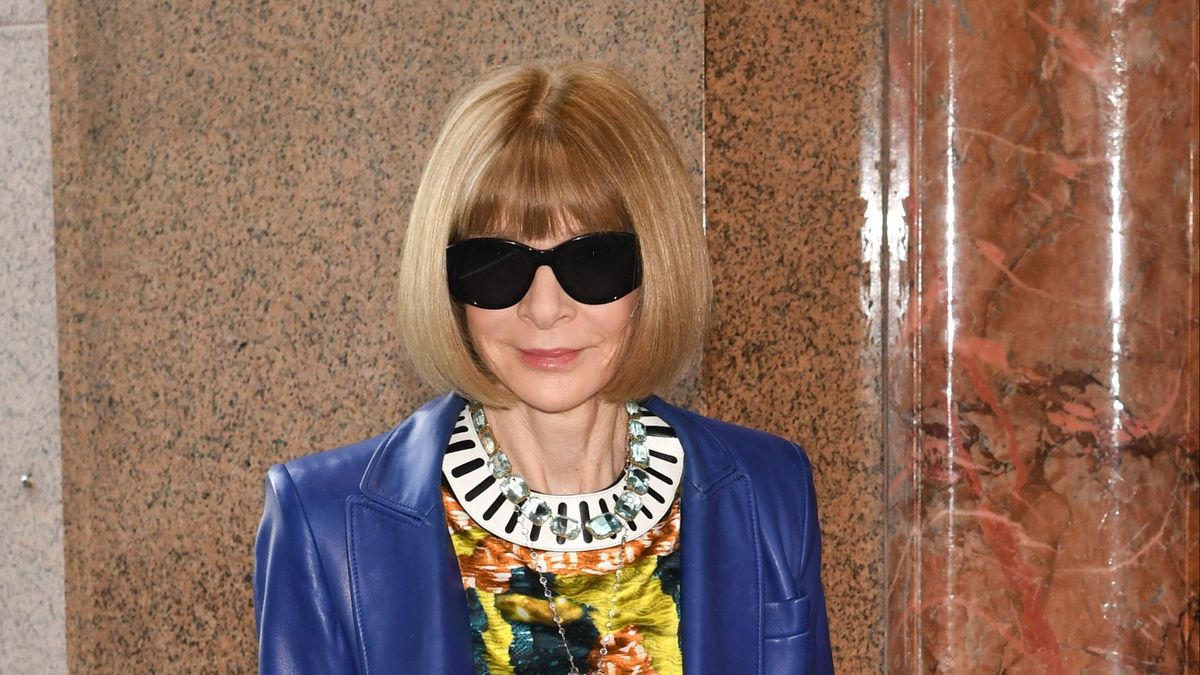 La editora de Vogue, Anna Wintour