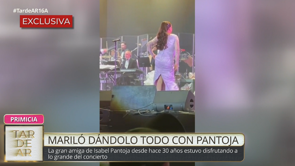 Primicia | Las imágenes de Mariló en el concierto de Isabel Pantoja