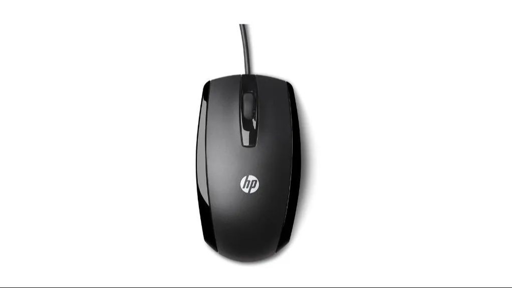 Ratón con cable HP X500