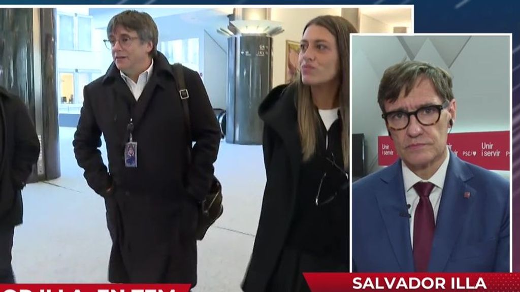 Salvador Illa se pronuncia tras el aviso de Puigdemont de retirar el apoyo a Sánchez si el PSC impide un Gobierno independentista