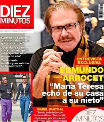La portada de la revista 'Diez minutos'.