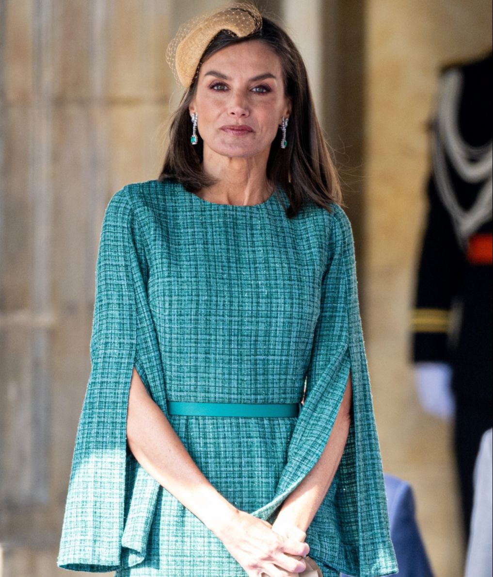 La Reina Letizia vestida de Moisés Nieto