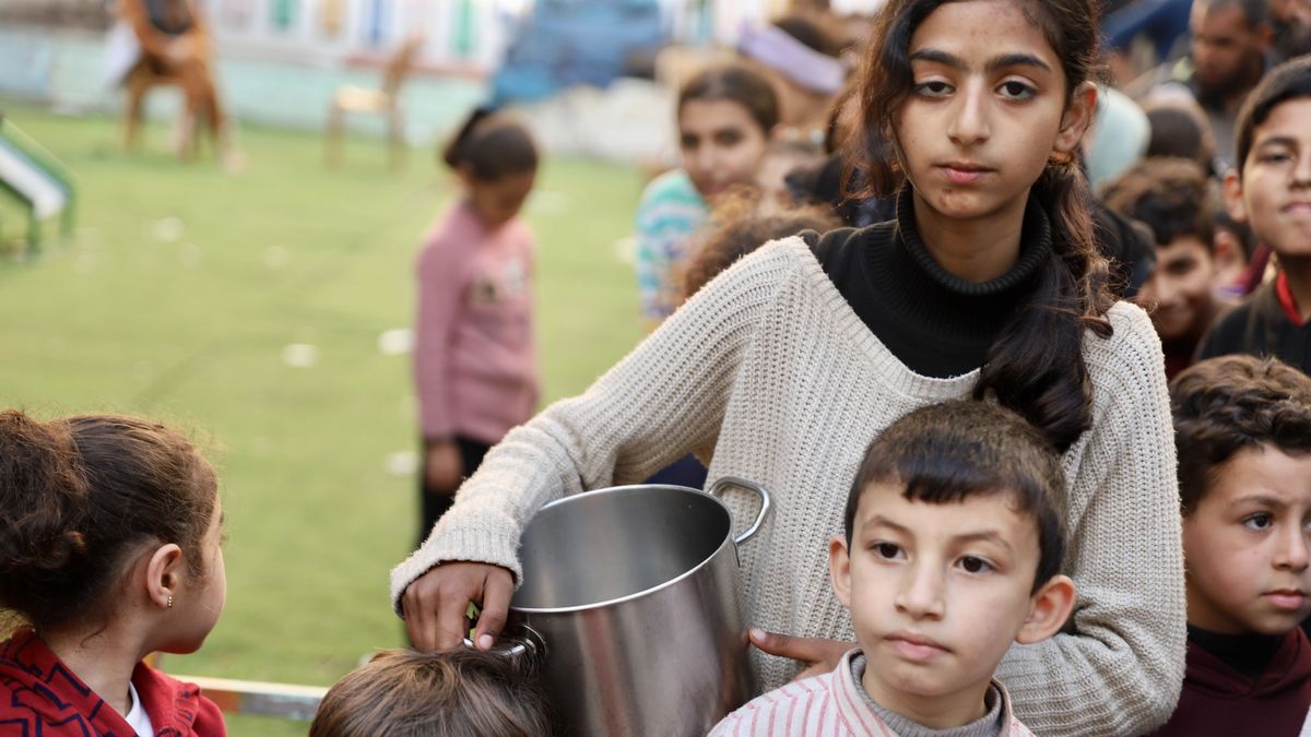 Las organizaciones internacionales alertan de la hambruna que afecta a los niños en la Franja de Gaza