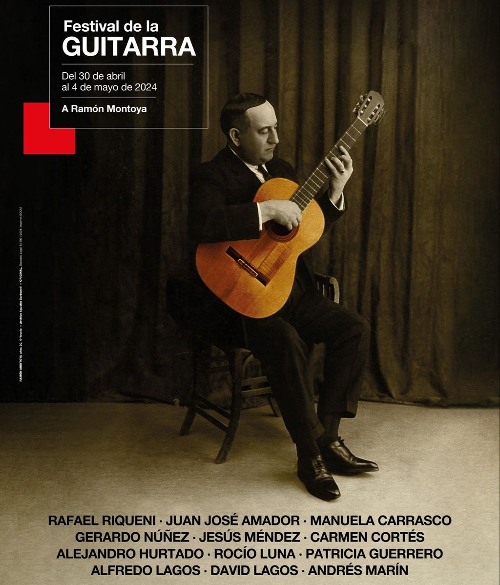 Cartel oficial del Festival de la Guitarra