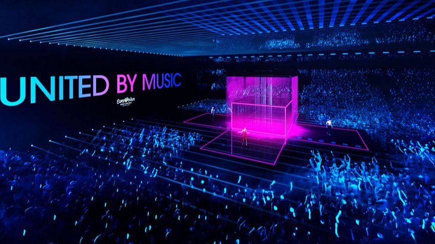 El escenario de la 68º edición del Festival de Eurovisión. FUENTE: EBU