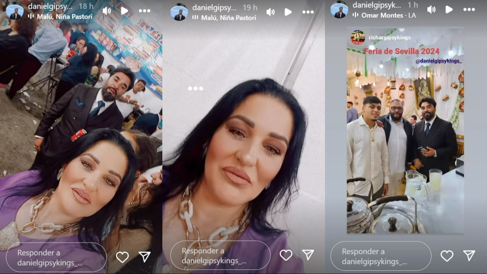 Los looks de Marisol, Dani e Iván