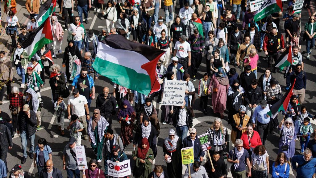 Marcha por Palestina en Londres