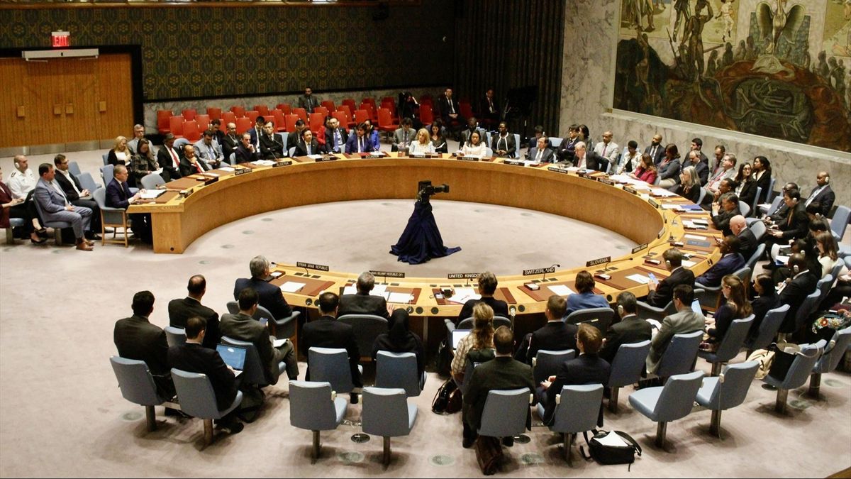 Una sesión del Consejo de Seguridad de Naciones Unidas