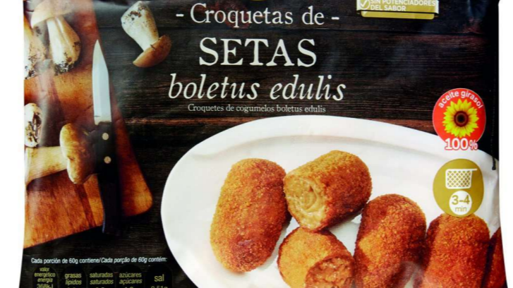 Croquetas de setas boletus edulis