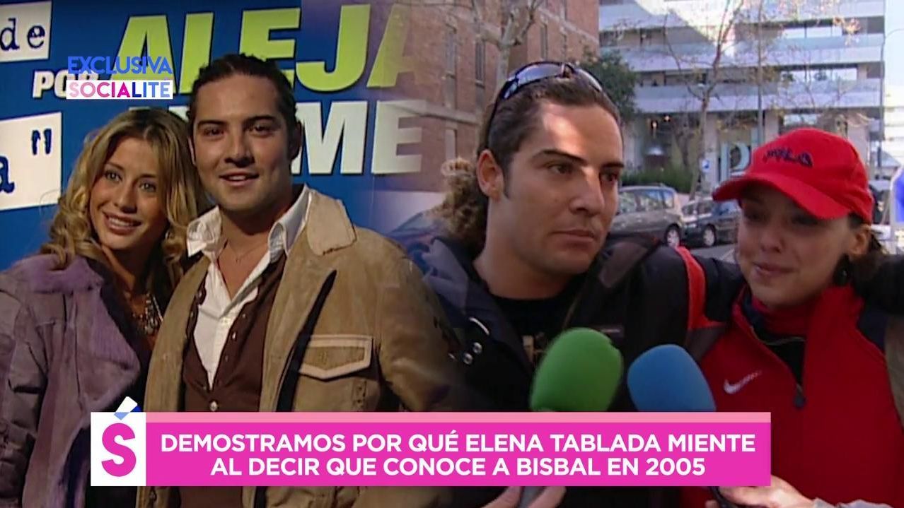 Elena Tablada, David Bisbal y Chenoa