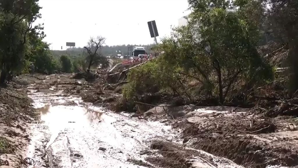 El temporal en Granada deja numerosos en Cijuela y Láchar