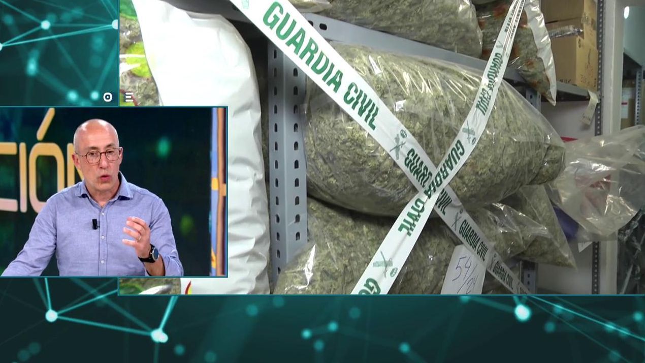 Alfonso Egea, en el plató de 'Tiempo al tiempo'