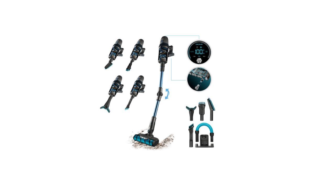 Aspirador sin cables Conga Rockstar 11500 Odyssey ErgoFlex