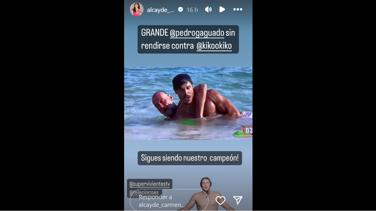 El comentario de Carmen Alcayde sobre Pedro García Aguado