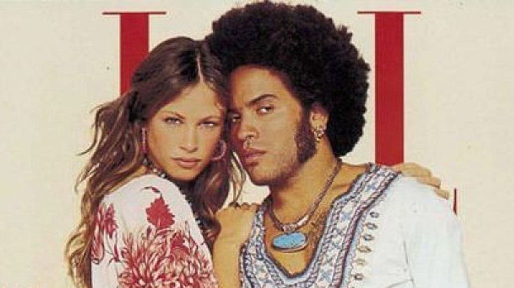 La mítica portada de Elle de Martina Klein con Lenny Kravitz