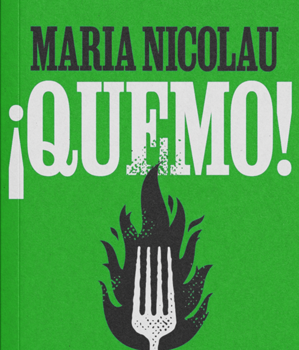 Portada de ¡Quemo!, el último libro de María Nicolau