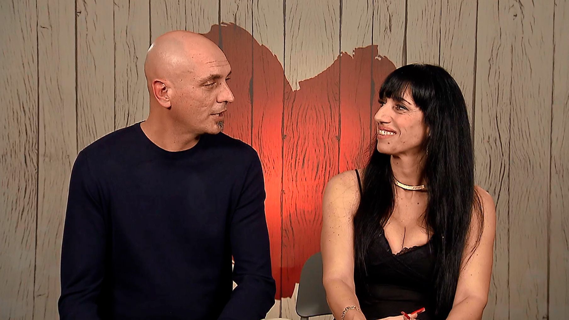 Sebas y Verónica durante su cita en 'First Dates'