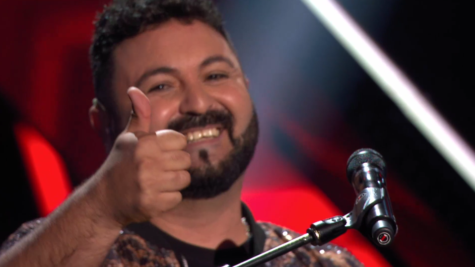 Alejandro Torres, durante su actuación musical en 'Factor X'