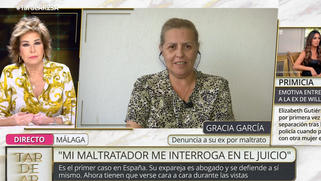 Ana Rosa defiende a Gracia García sobre el polémico juicio con su maltratador