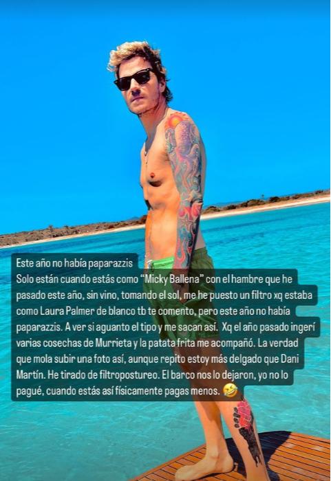 El nuevo aspecto físico de Dani Martín