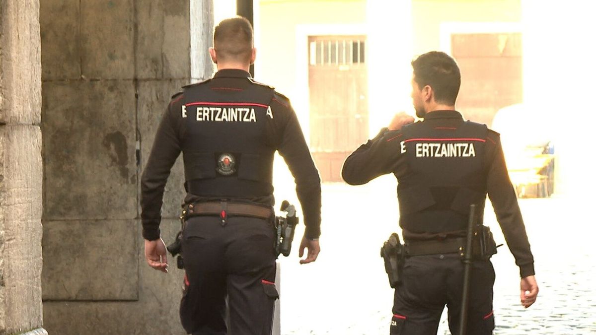 La Ertzaintza identificó al sospechoso gracias a las cámaras de seguridad