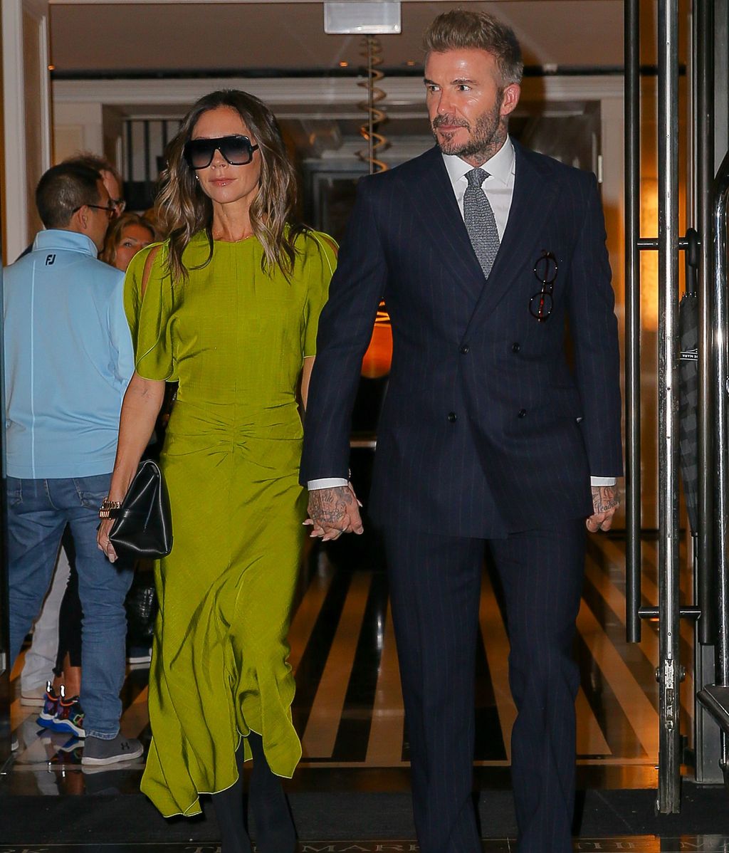 Victoria Beckham lució el vestido en octubre de 2022 en Nueva York