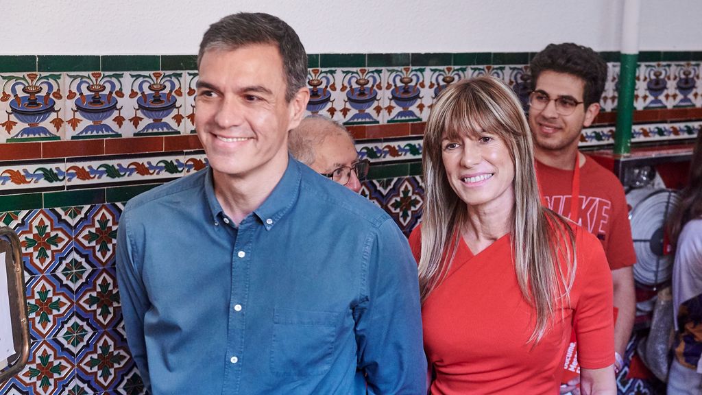 Begoña Gómez y Pedro Sánchez