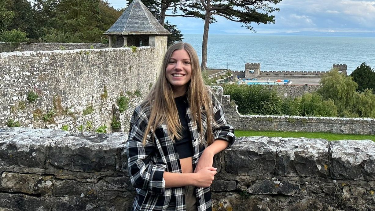 La infanta Sofía, en Gales