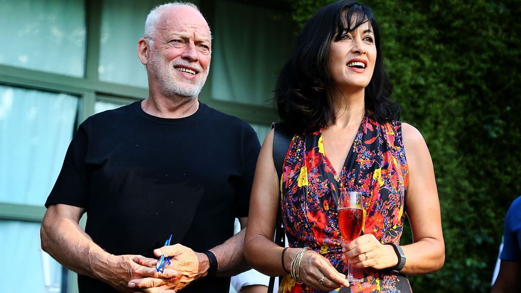 David Gilmour y Polly Samson
