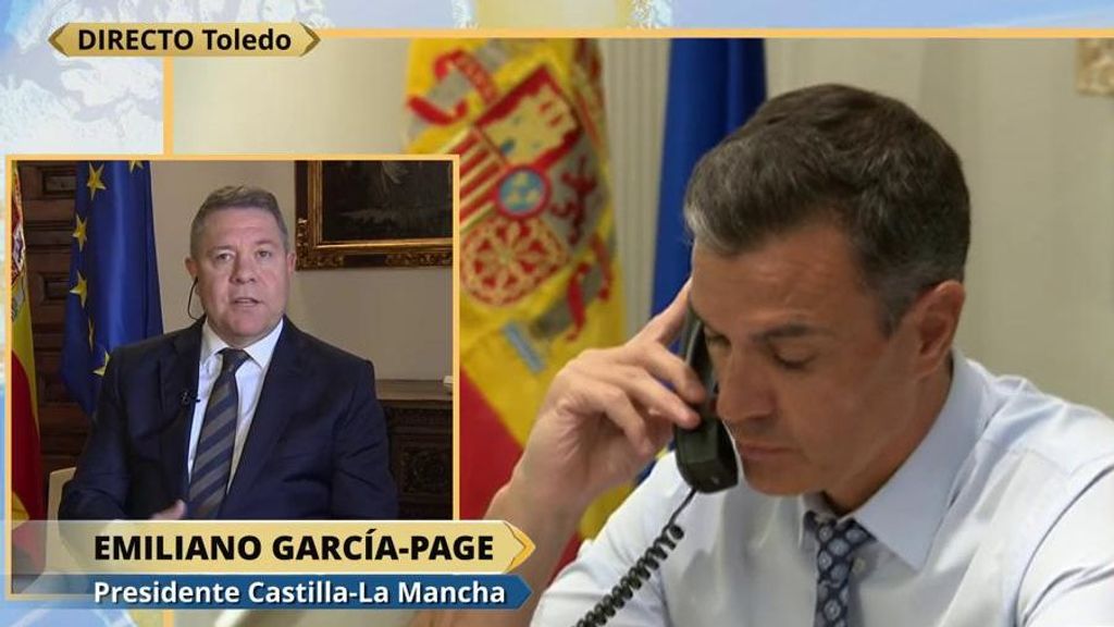 García- Page, sobre el anuncio de Sánchez: "No hay estrategia política, habría tomado la decisión de dimitir y ahora está reposándolo"