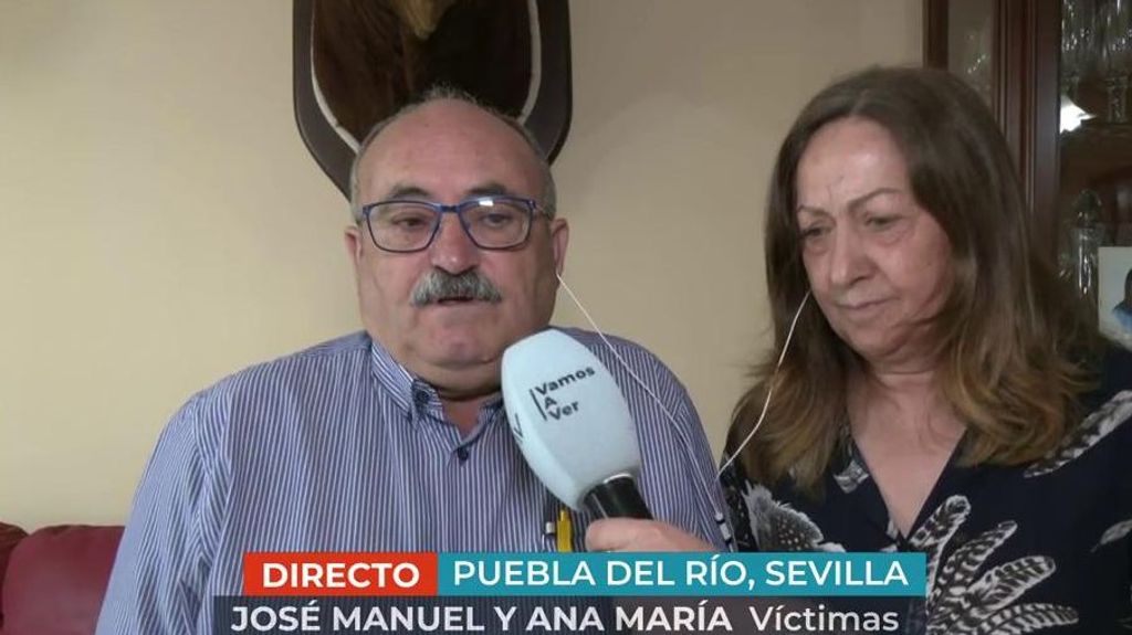 José Manuel y Ana María hicieron frente a dos hombres armados que entraron a robar en su vivienda: "Me dieron para matarme"