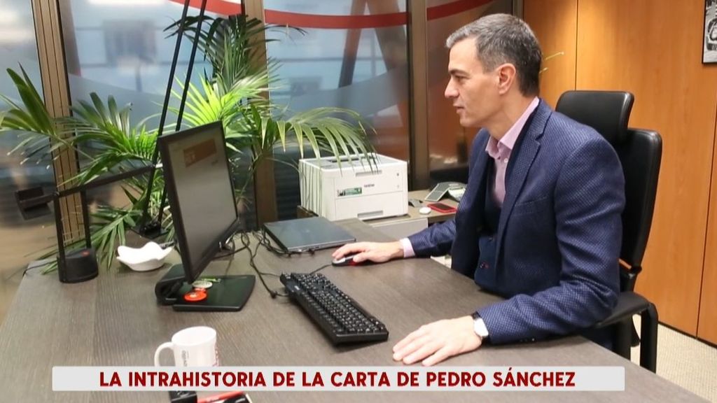 La intrahistoria de la carta abierta de Pedro Sánchez