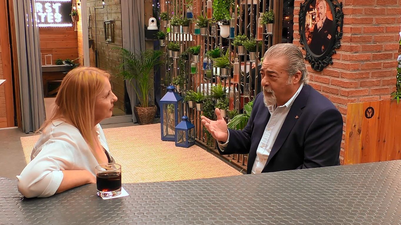 Manuel y María durante su cita en 'First Dates'