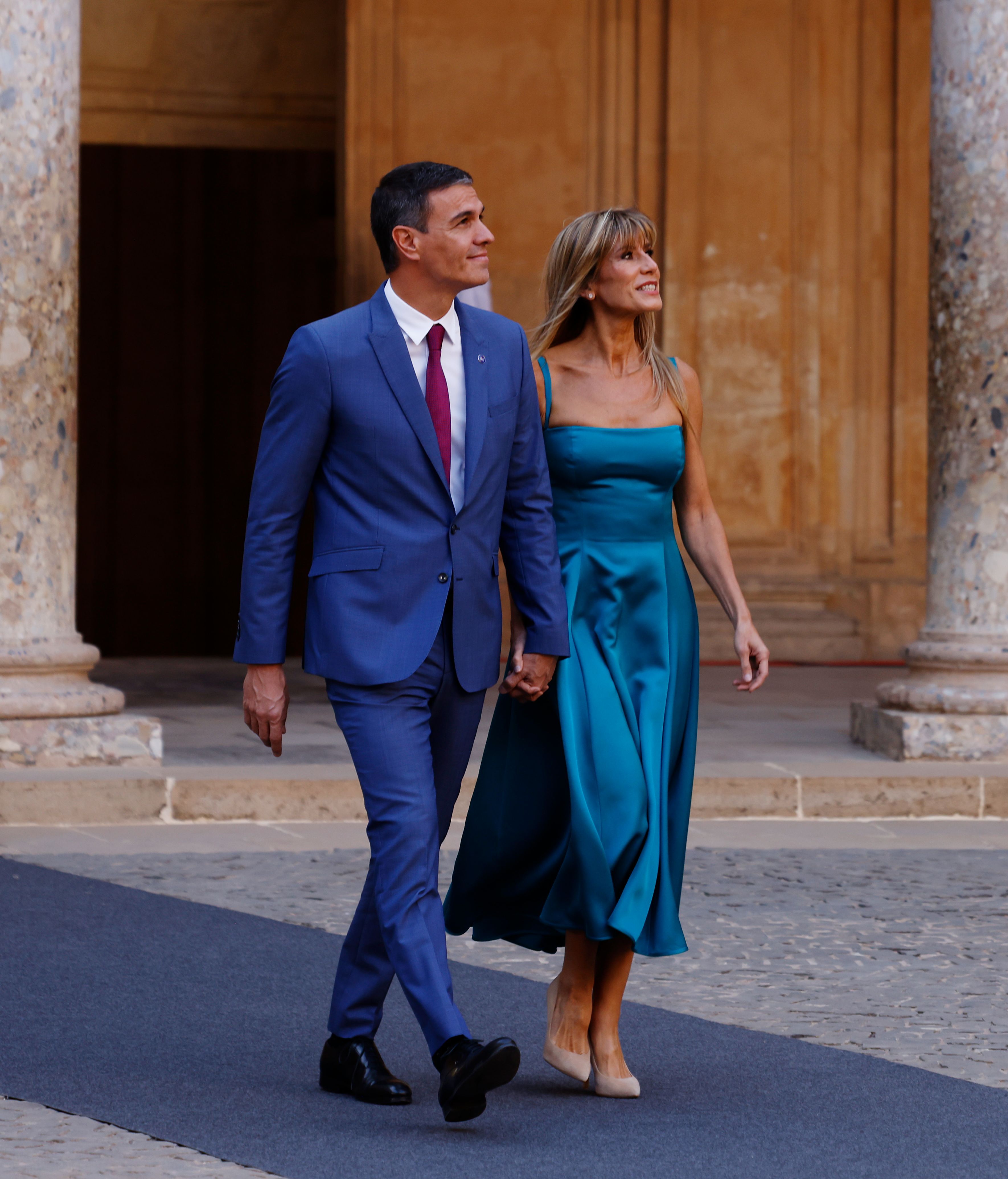 Pedro Sánchez y Begoña Gómez.