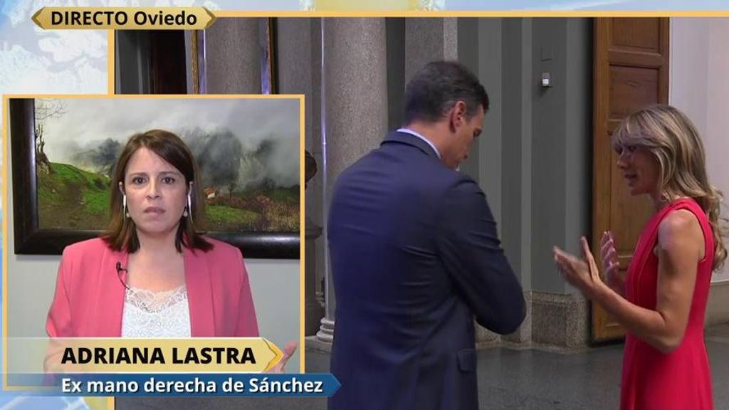Adriana Lastra, sobre la posible dimisión de Sánchez: "Dice la verdad en su carta. Se merece este periodo de reflexión"