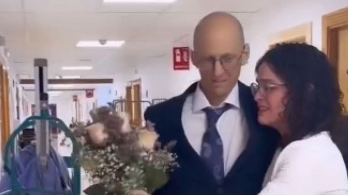 Boda de un paciente con su novia en un hospital de Córdoba