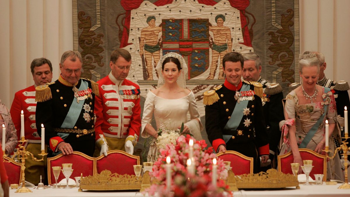 El banquete de la boda Federico y Mary de Dinamarca