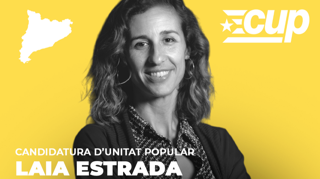 Elecciones Cataluña 2024: así es Laia Estrada, líder de la CUP