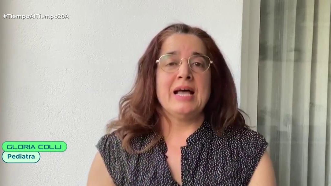 Gloria Colli, pediatra, en 'Tiempo al tiempo'