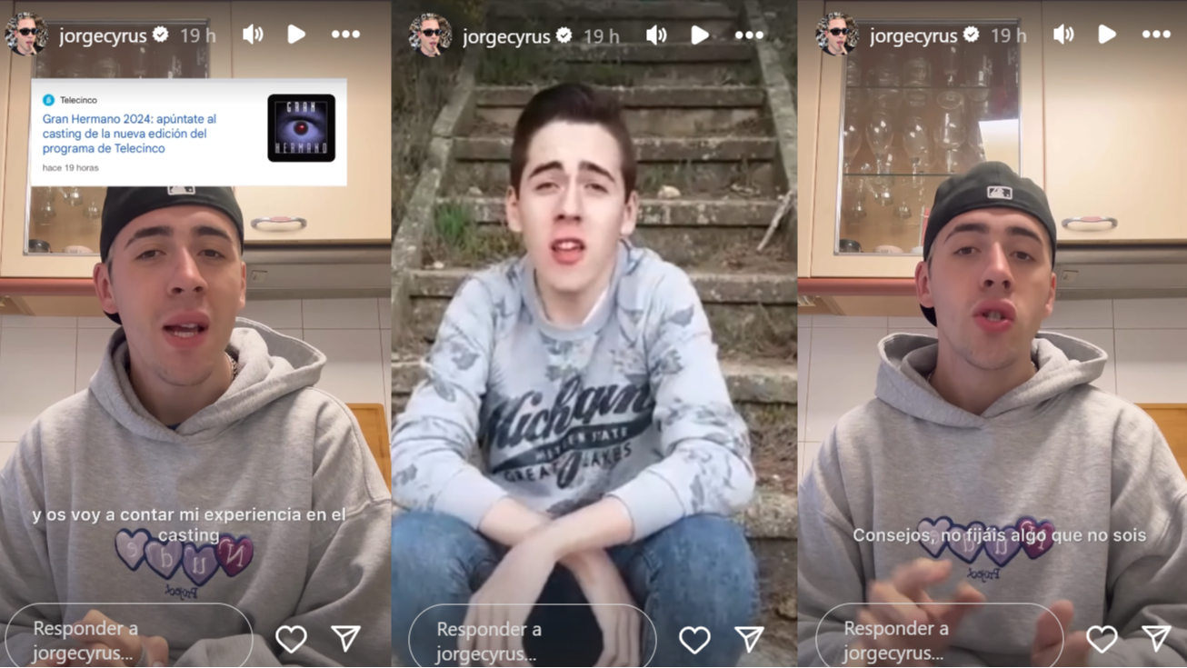 Jorge Cyrus enseña su vídeo de presentación y da consejos a los futuros aspirantes