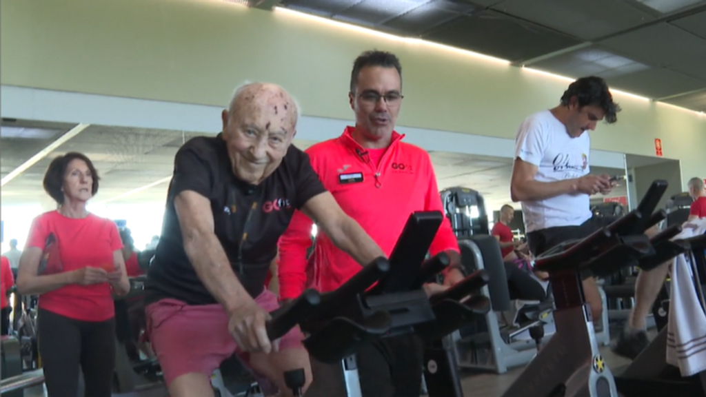 José Luis Ortega, un atleta de 100 años: “Empecé a ir al gimnasio en 1935, con solo 11 años”
