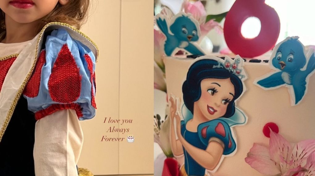 La felicitación de Melissa Jiménez a su hija Abril
