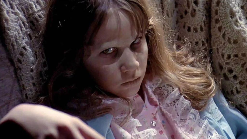 Linda Blair, en 'El exorcista' (1973)