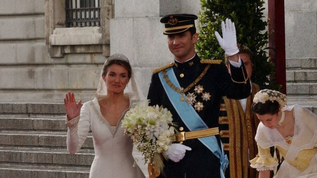 Los reyes Felipe y Letizia el día de su boda