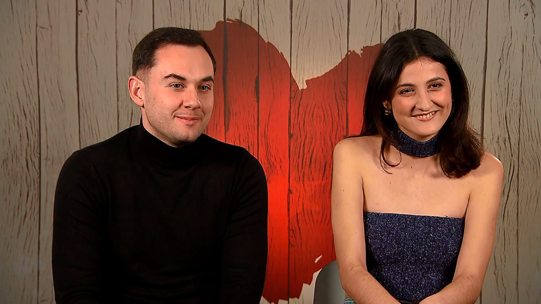 Natalia durante su cita en 'First Dates'