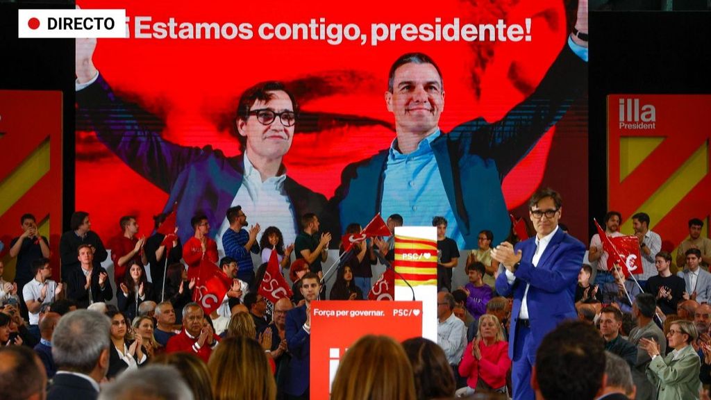Pedro Sánchez monopoliza el arranque de la campaña electoral en Cataluña