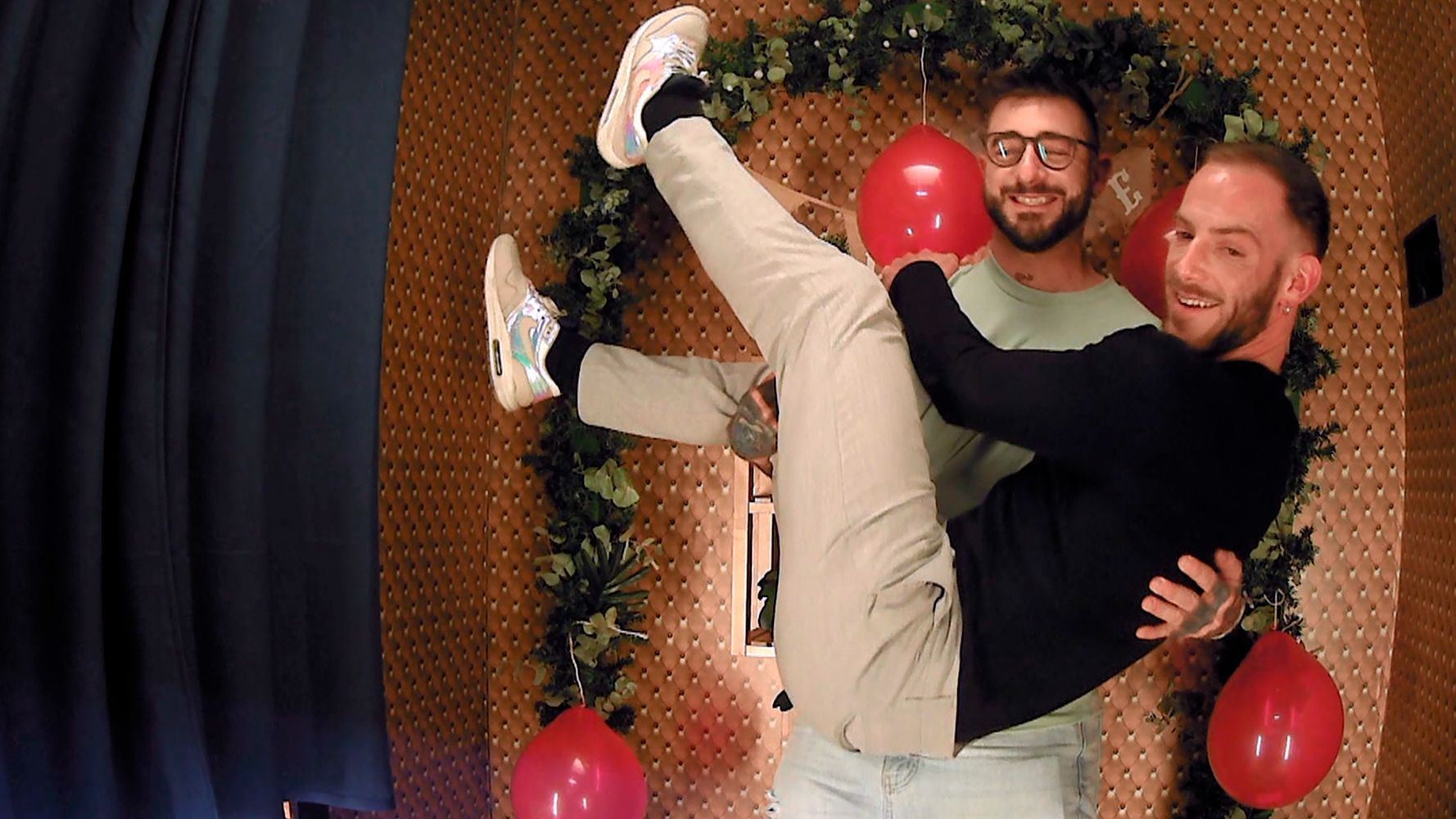 Yann y Stefano durante su cita en 'First Dates'