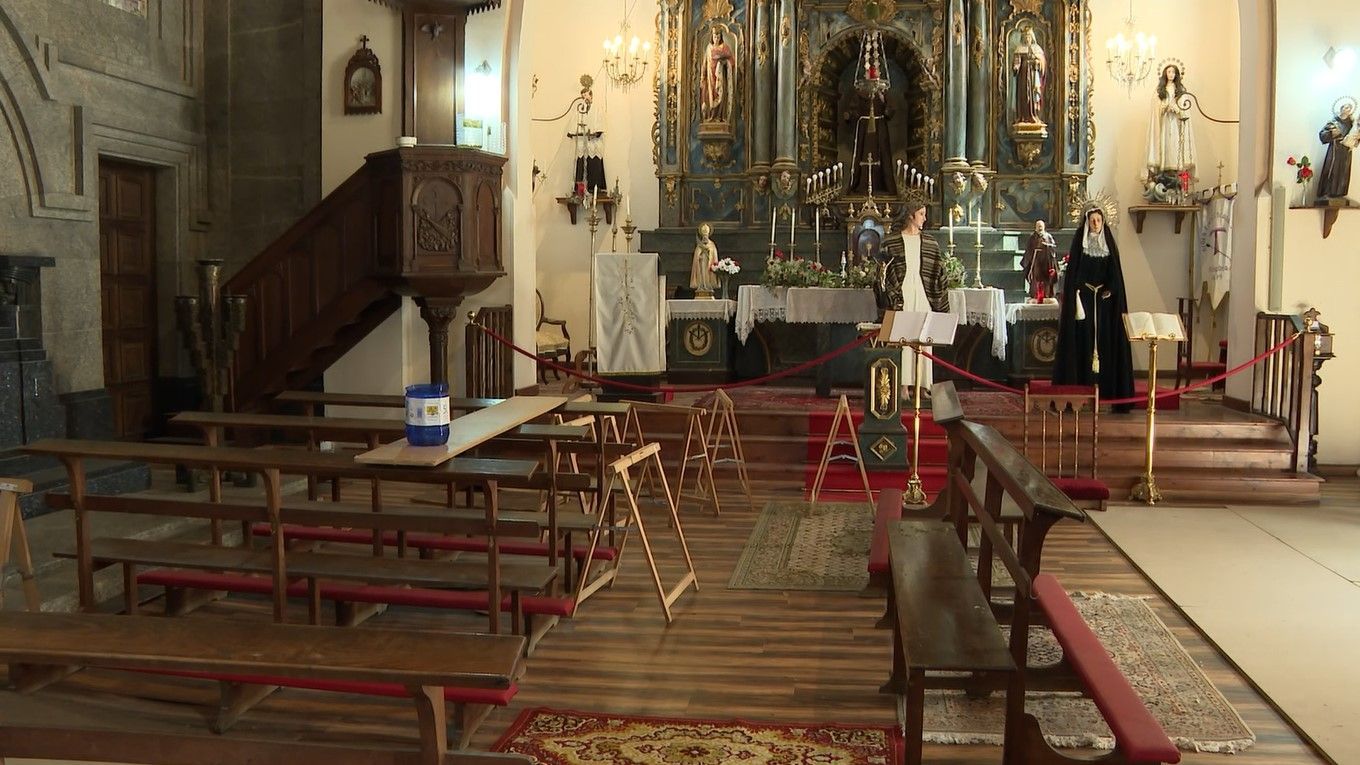 Iglesia de Ribadeo, en Lugo