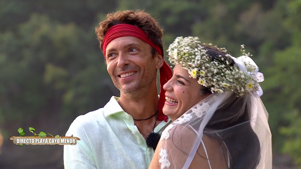 Ángel Cristo y Ana Herminia hacen historia casándose en 'Supervivientes' en una boda por todo lo alto: "Prometo amarte todos los días de mi vida"